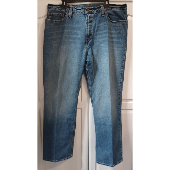 TWO (2) PAIRS OF MEN'S JEANS 40X32 ARIZONA JEAN CO. & ROEBUCK AND CO. - Picture 2 of 16